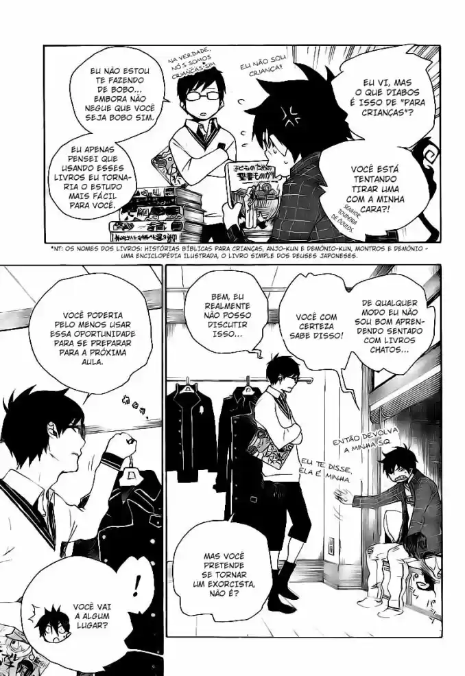 Read Blue Exorcist pt Manga Online