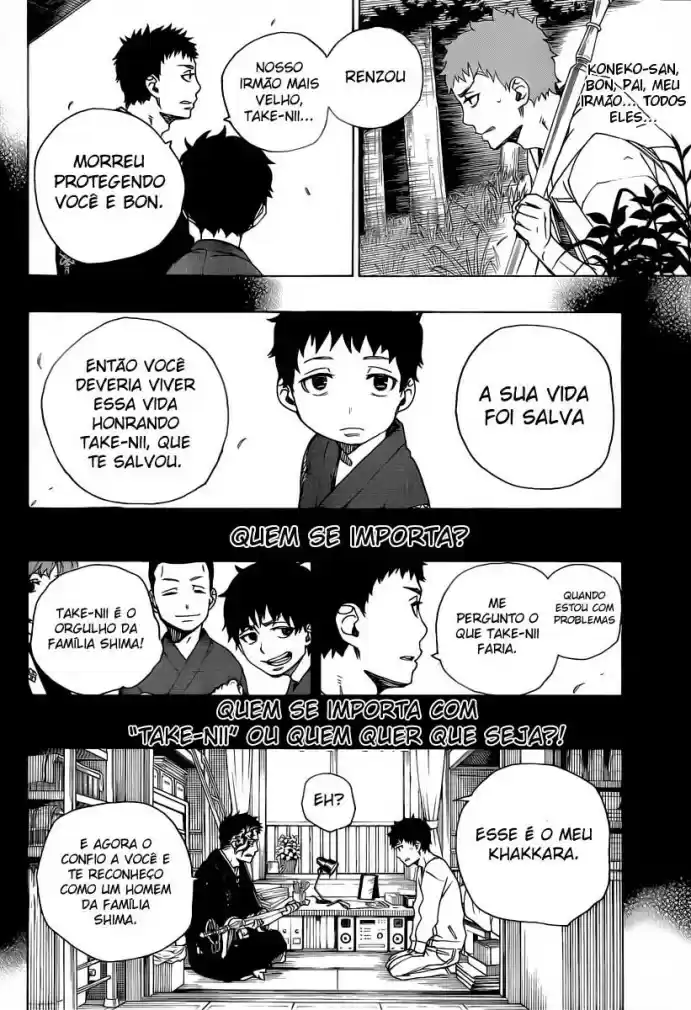 Read Blue Exorcist pt Manga Online