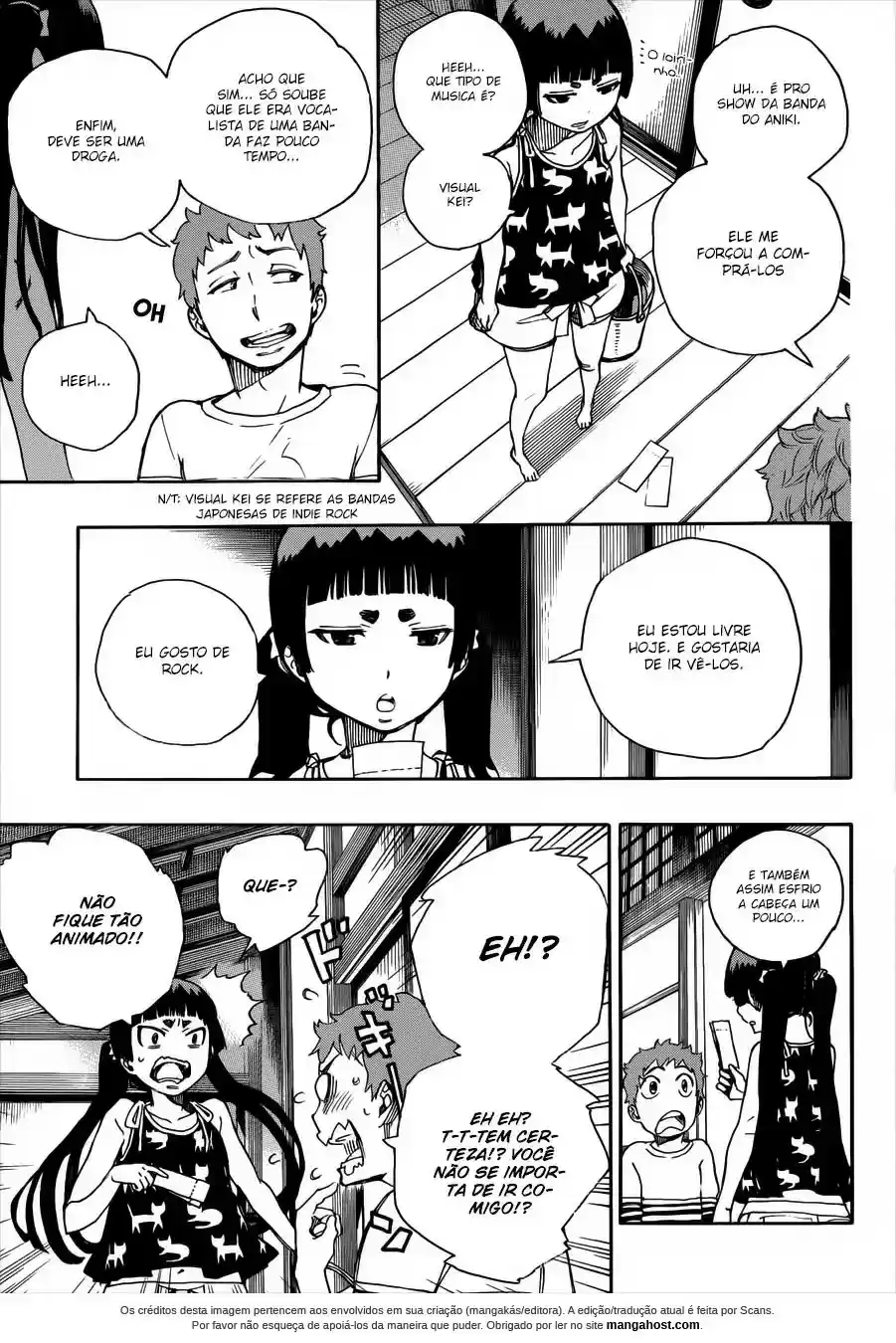 Read Blue Exorcist pt Manga Online