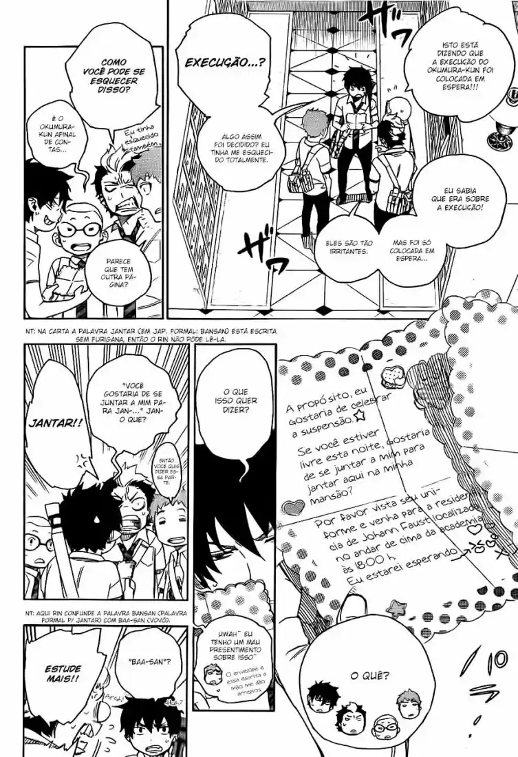 Read Blue Exorcist pt Manga Online