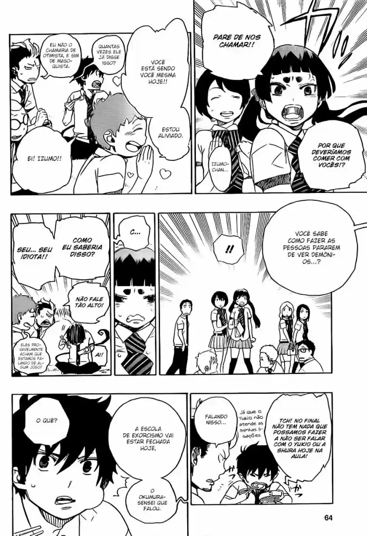 Read Blue Exorcist pt Manga Online