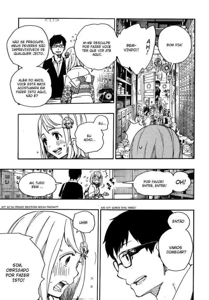 Read Blue Exorcist pt Manga Online