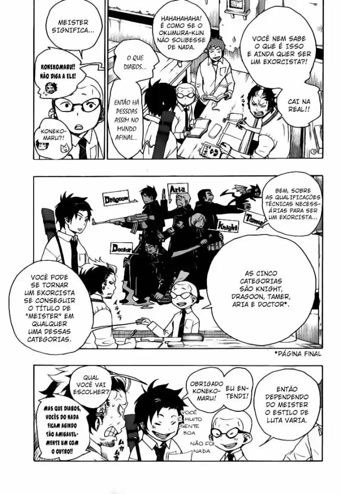 Read Blue Exorcist pt Manga Online