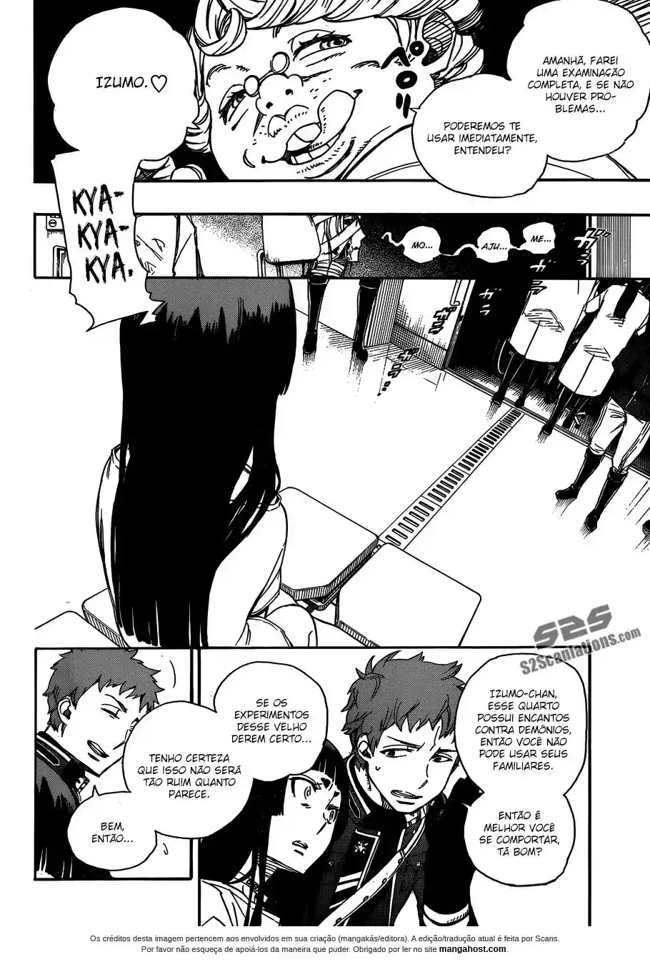 Read Blue Exorcist pt Manga Online