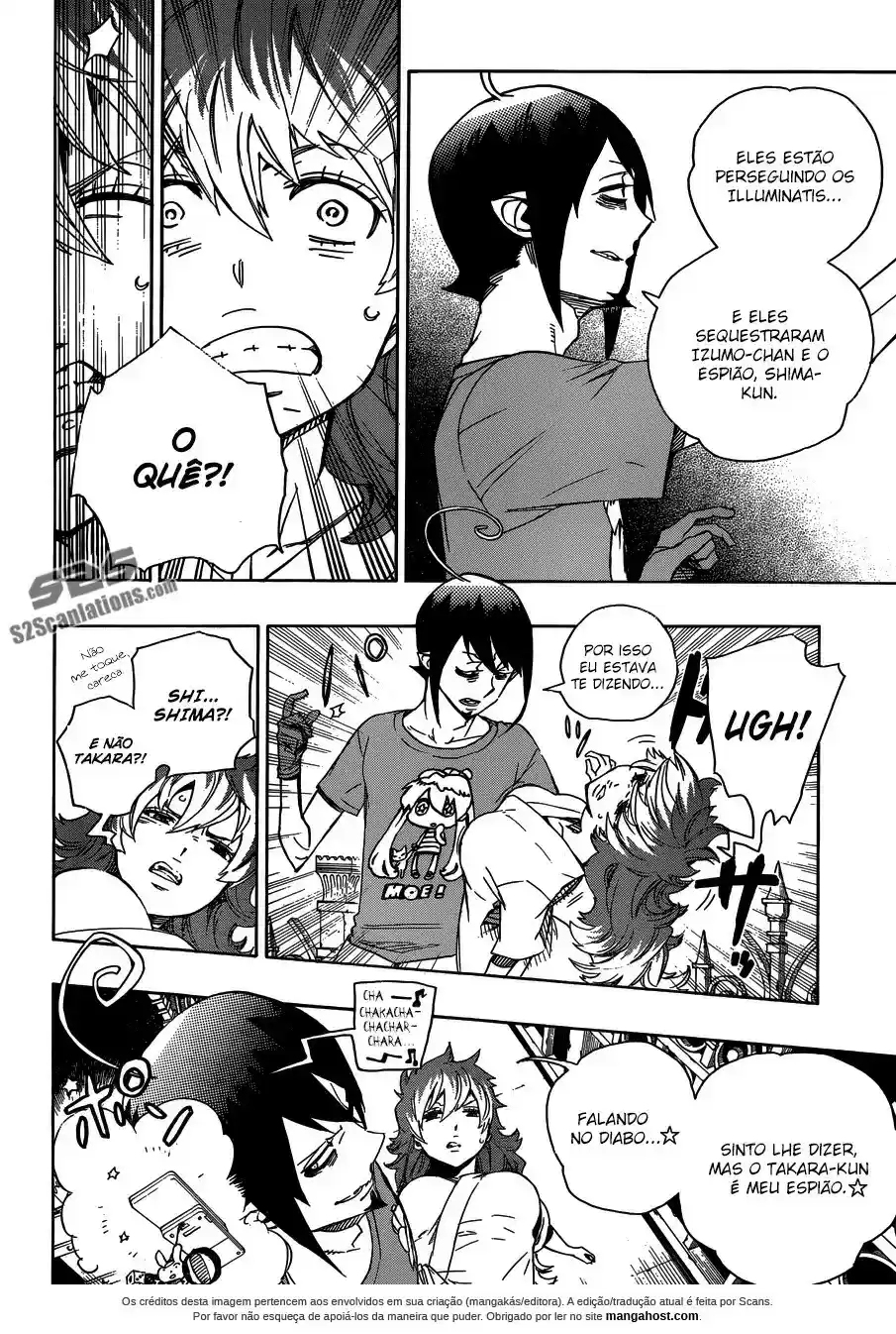 Read Blue Exorcist pt Manga Online