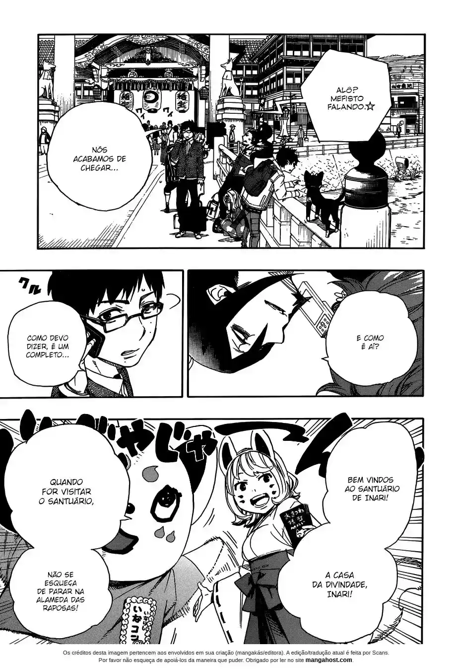 Read Blue Exorcist pt Manga Online