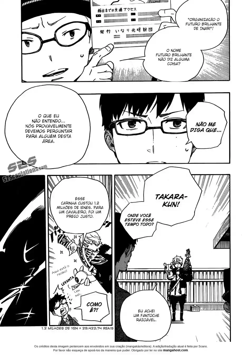 Read Blue Exorcist pt Manga Online