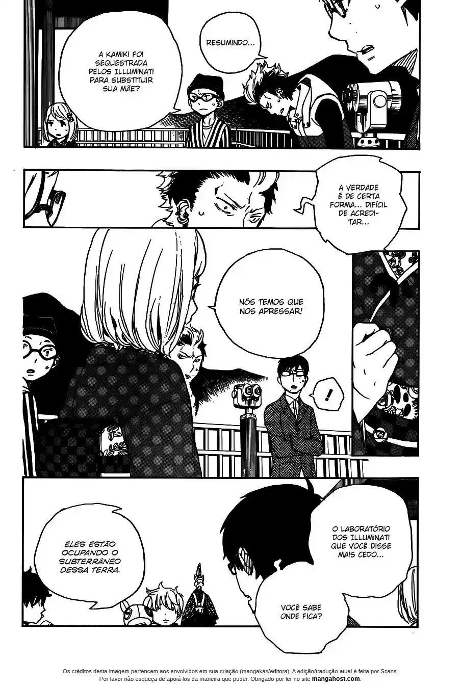 Read Blue Exorcist pt Manga Online