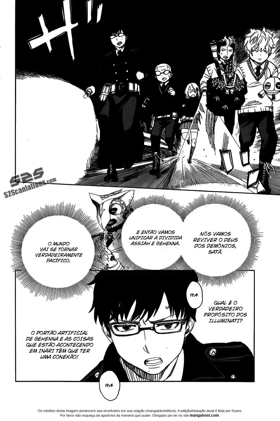 Read Blue Exorcist pt Manga Online