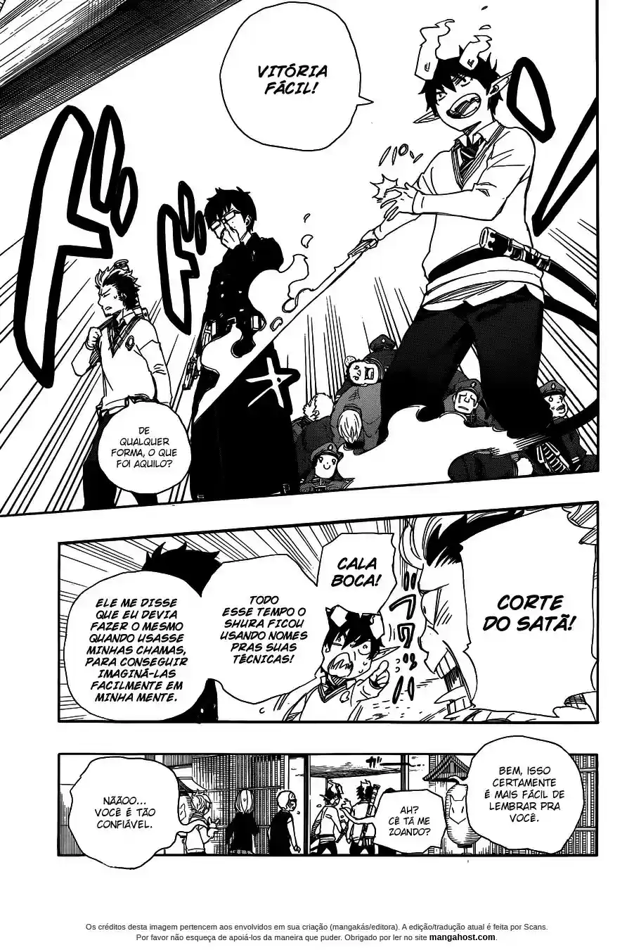 Read Blue Exorcist pt Manga Online