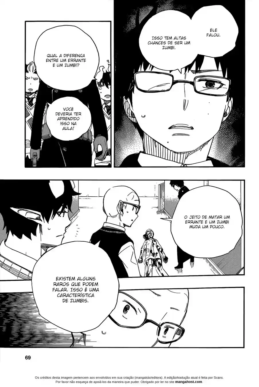 Read Blue Exorcist pt Manga Online