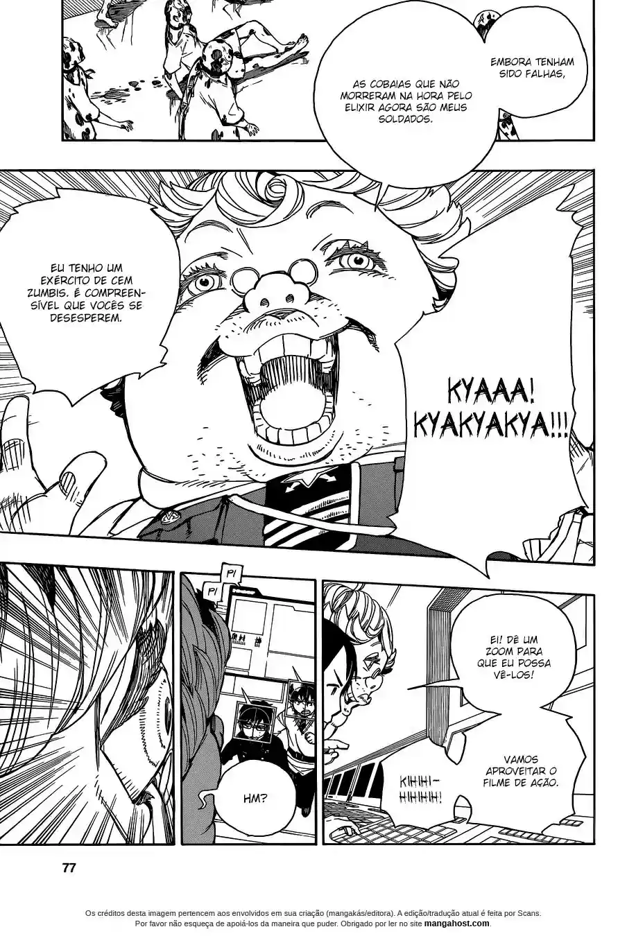 Read Blue Exorcist pt Manga Online