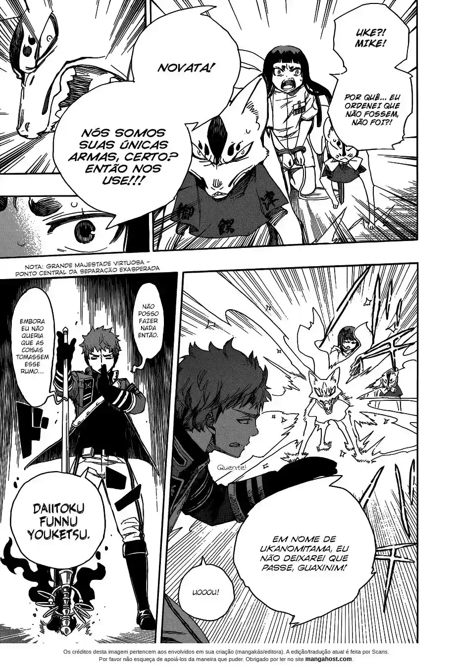 Read Blue Exorcist pt Manga Online