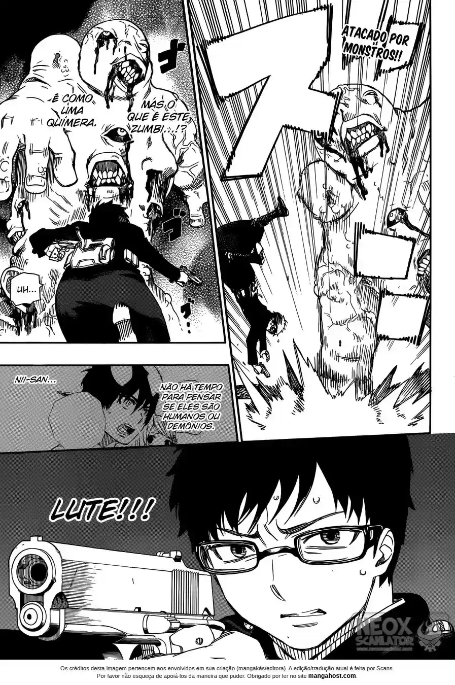 Read Blue Exorcist pt Manga Online
