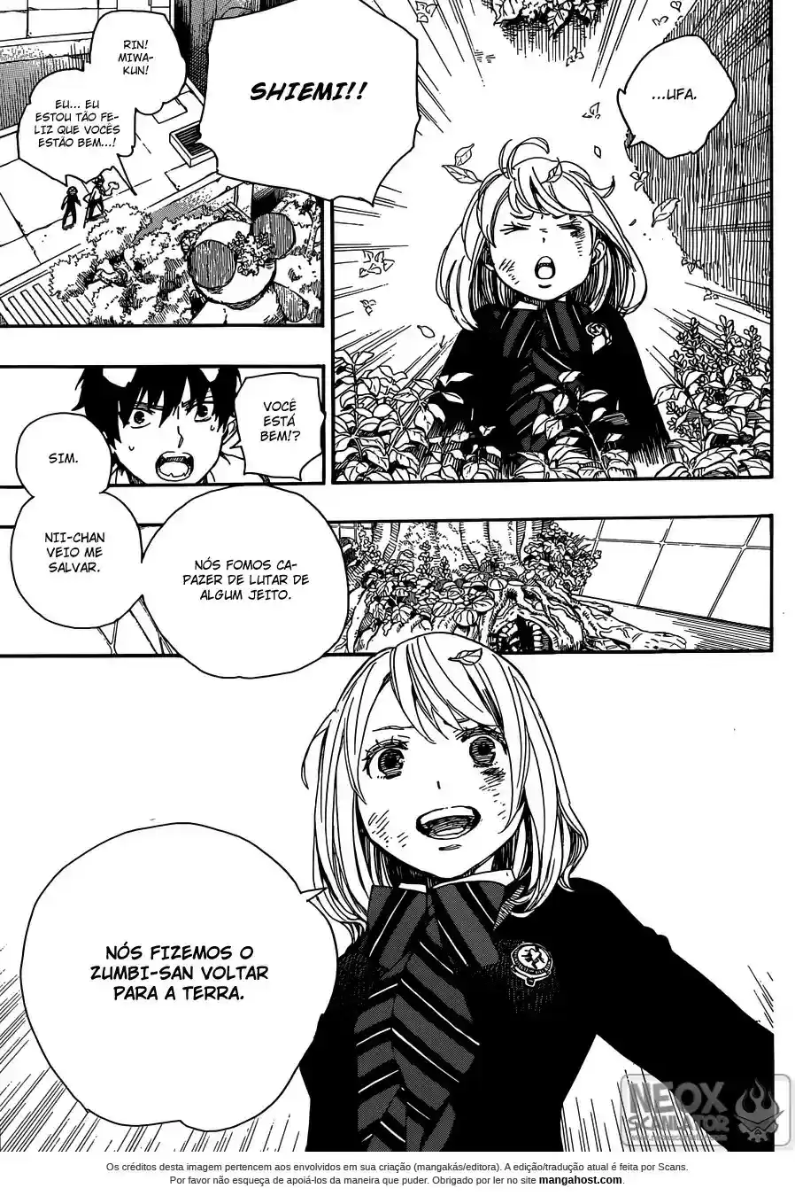 Read Blue Exorcist pt Manga Online