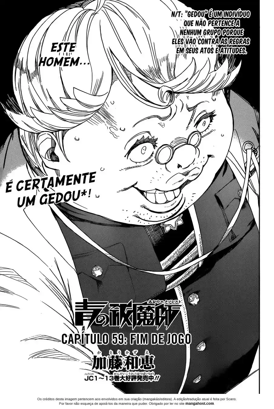 Read Blue Exorcist pt Manga Online