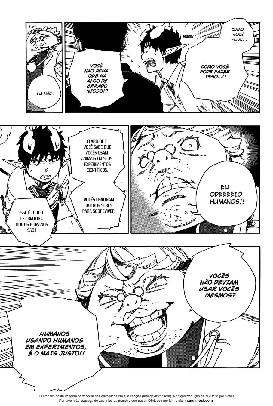 Read Blue Exorcist pt Manga Online