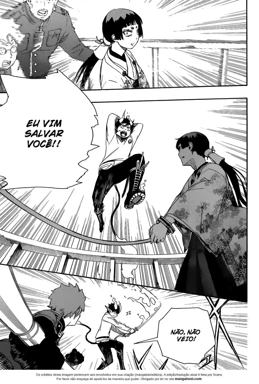 Read Blue Exorcist pt Manga Online