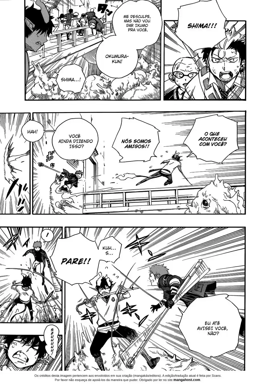 Read Blue Exorcist pt Manga Online