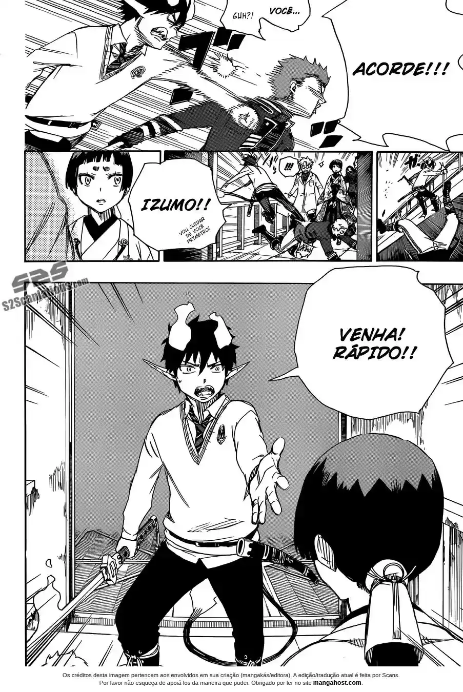 Read Blue Exorcist pt Manga Online