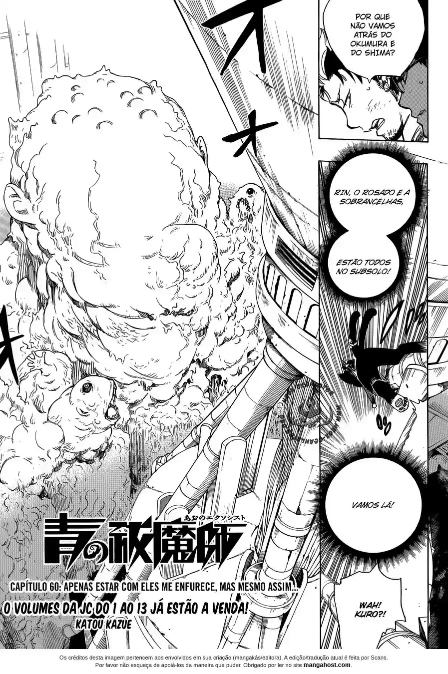Read Blue Exorcist pt Manga Online
