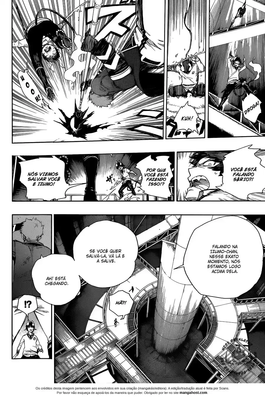 Read Blue Exorcist pt Manga Online