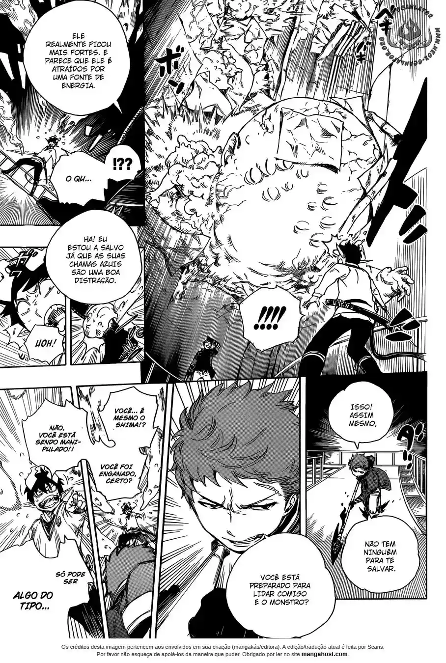 Read Blue Exorcist pt Manga Online