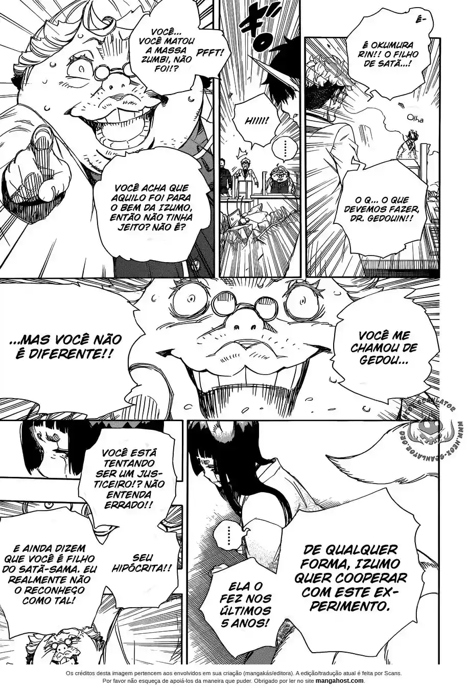 Read Blue Exorcist pt Manga Online