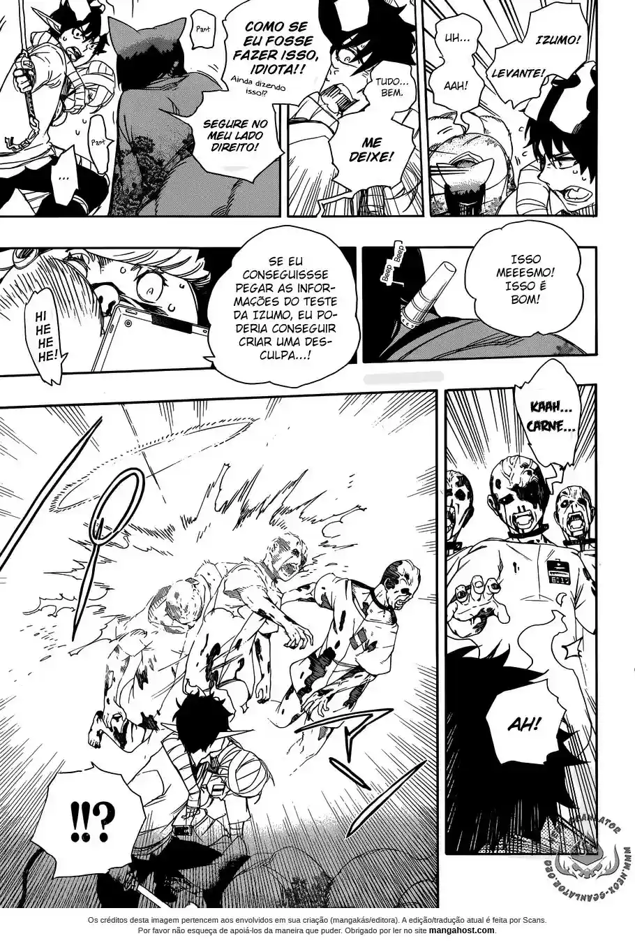 Read Blue Exorcist pt Manga Online