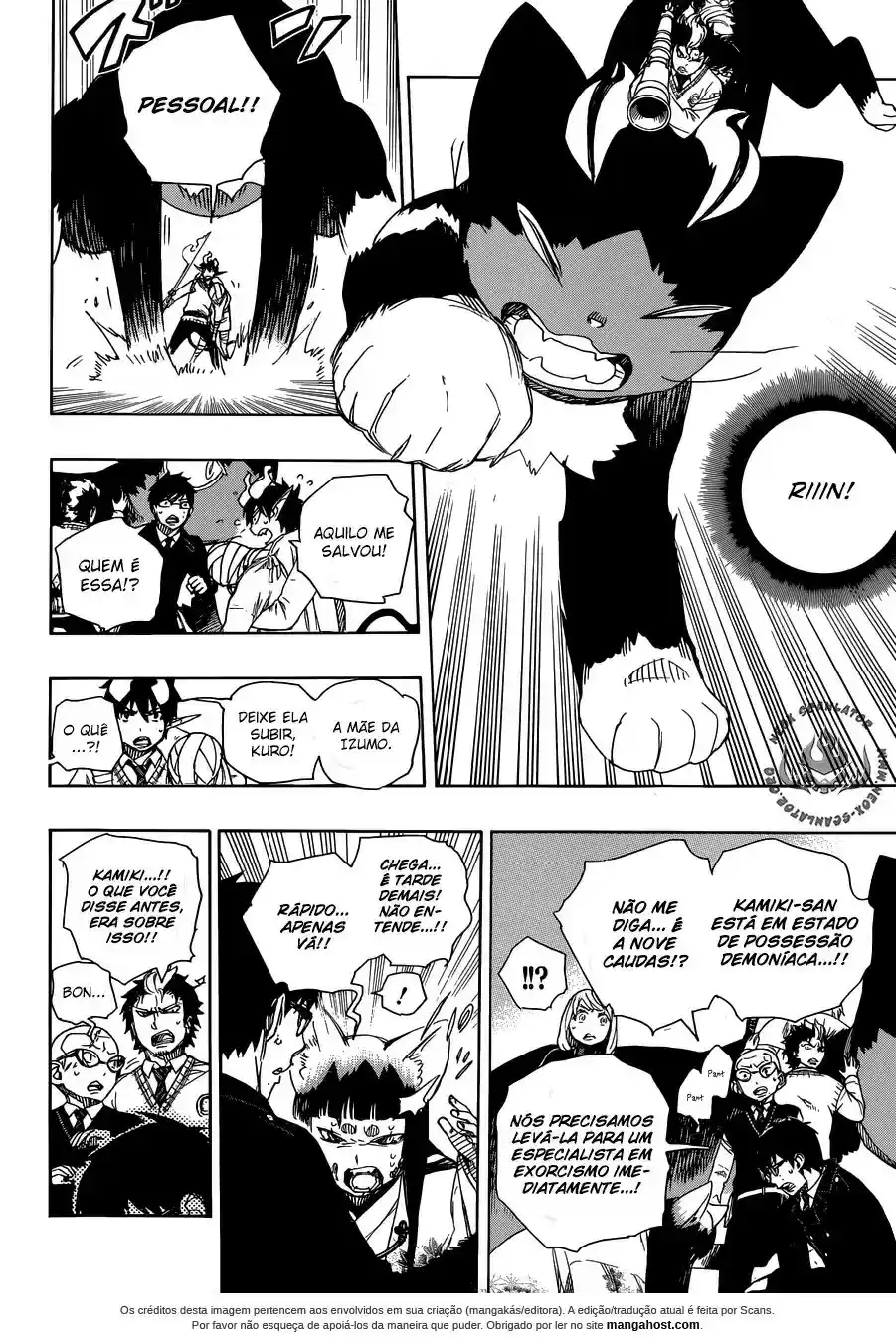 Read Blue Exorcist pt Manga Online