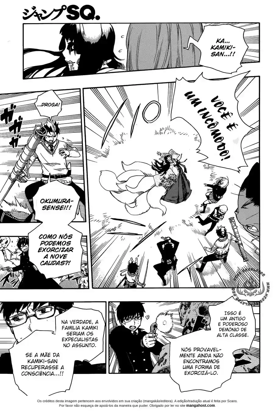 Read Blue Exorcist pt Manga Online