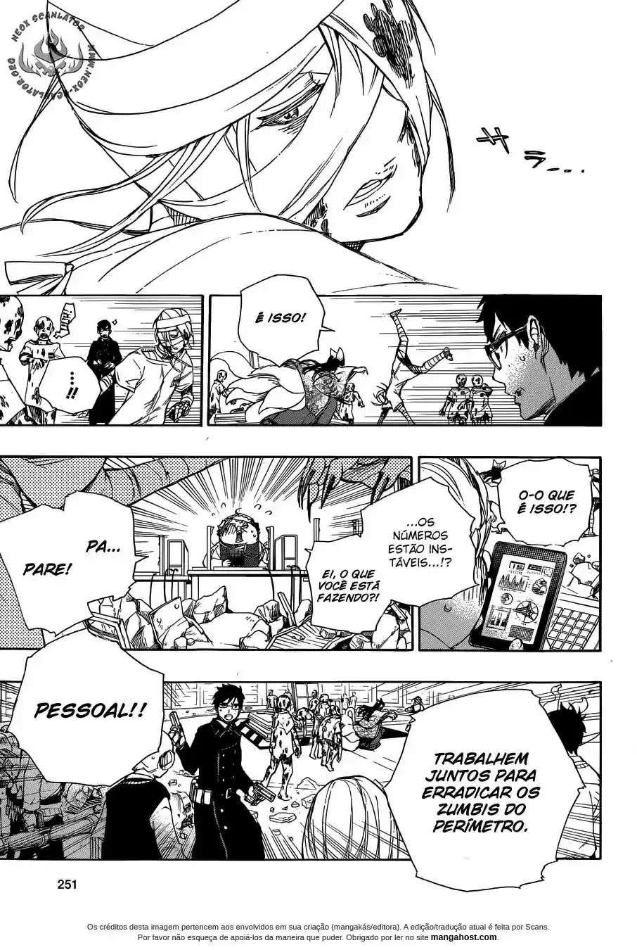 Read Blue Exorcist pt Manga Online