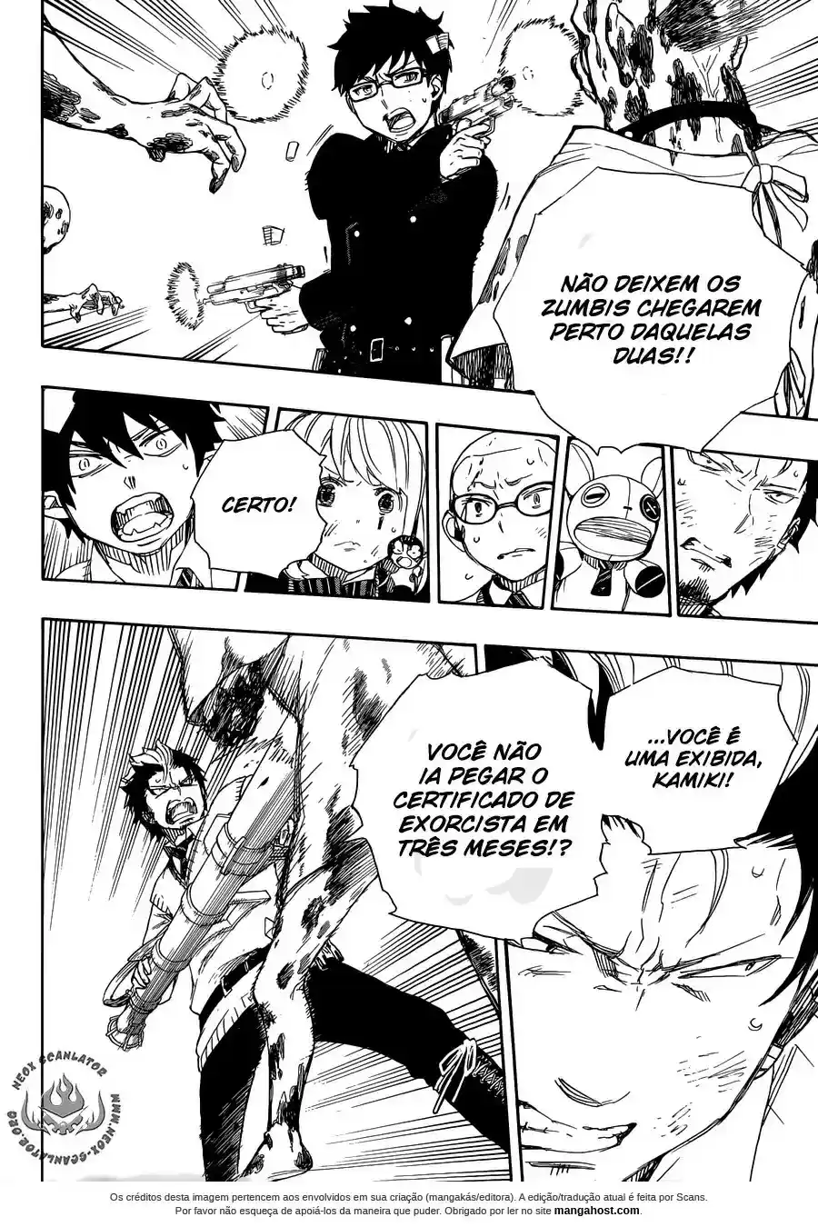 Read Blue Exorcist pt Manga Online
