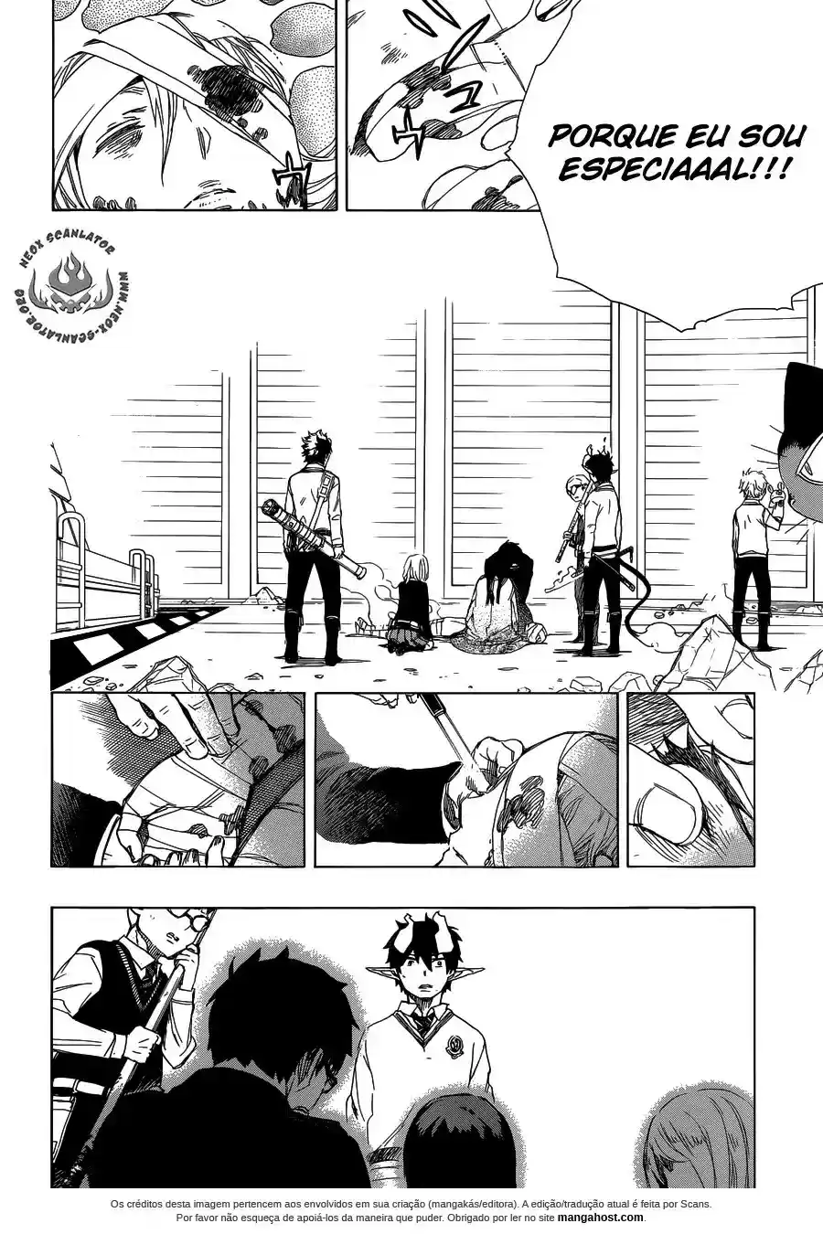 Read Blue Exorcist pt Manga Online