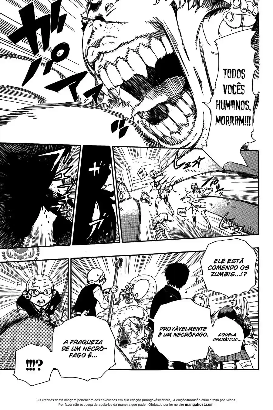 Read Blue Exorcist pt Manga Online