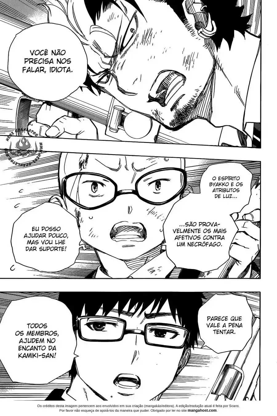 Read Blue Exorcist pt Manga Online