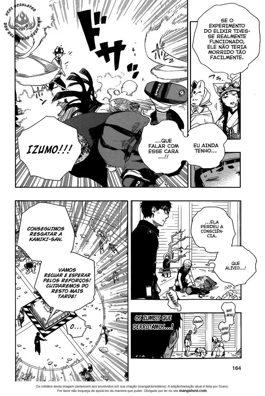 Read Blue Exorcist pt Manga Online