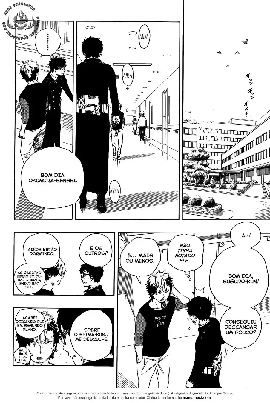 Read Blue Exorcist pt Manga Online
