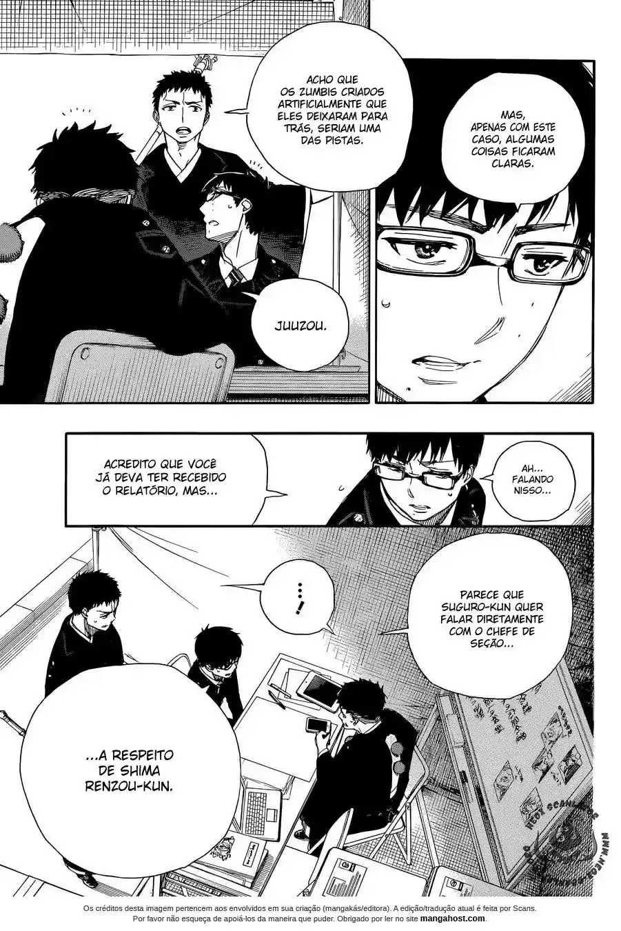 Read Blue Exorcist pt Manga Online