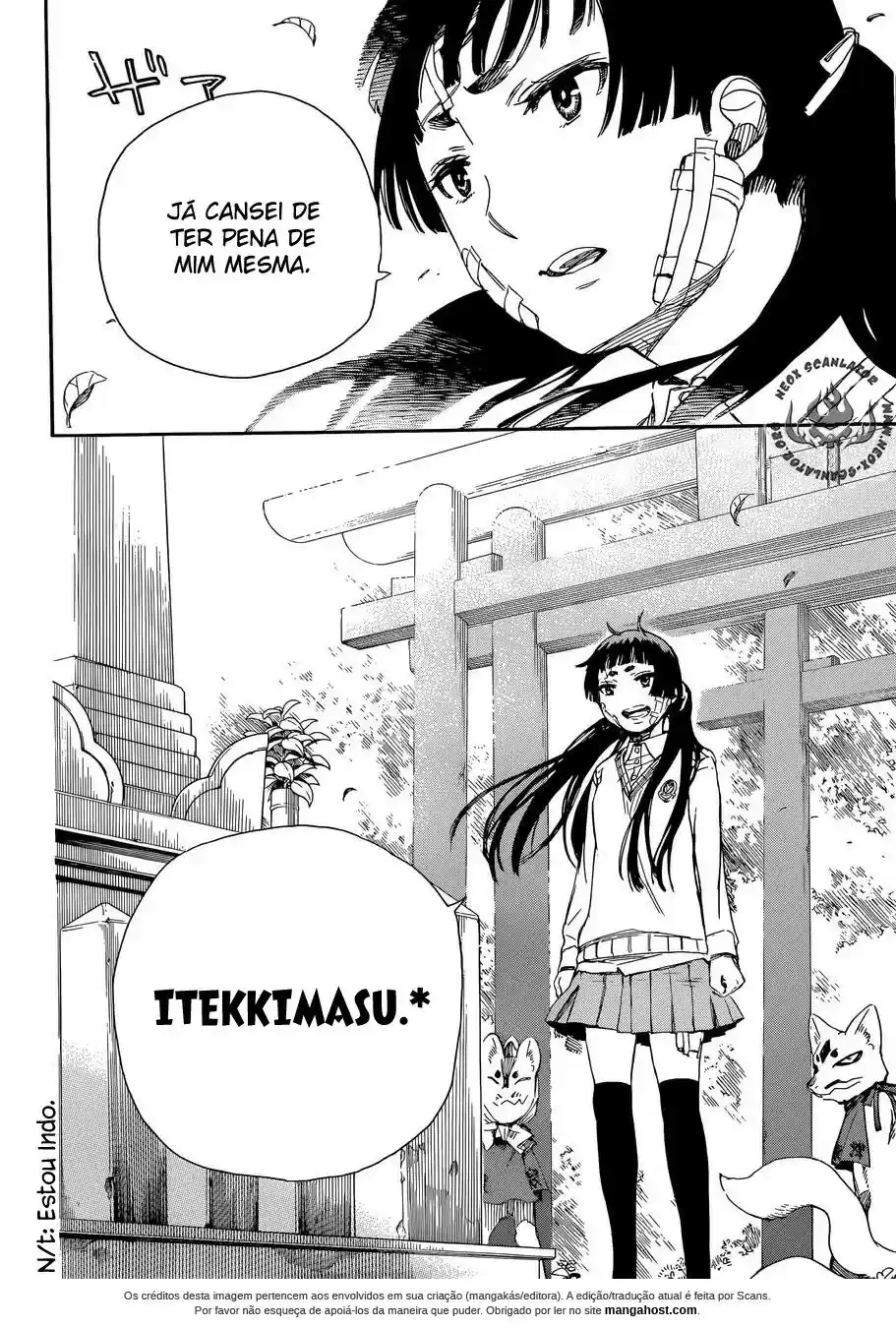 Read Blue Exorcist pt Manga Online