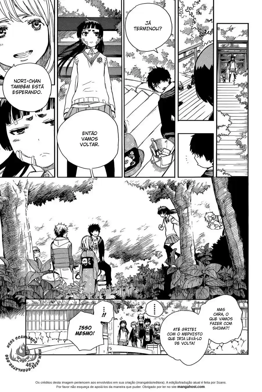 Read Blue Exorcist pt Manga Online