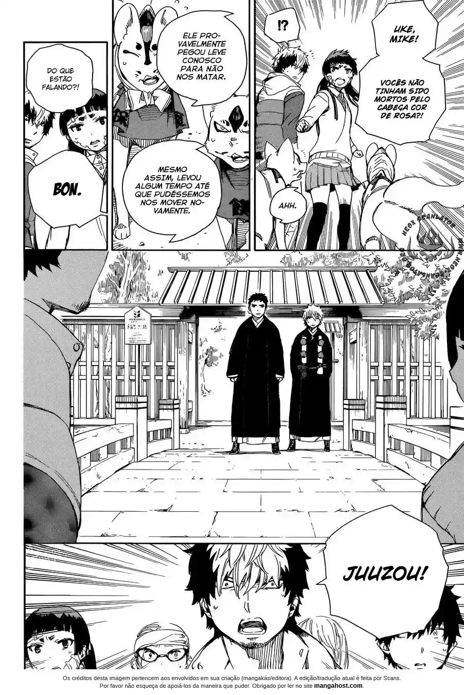 Read Blue Exorcist pt Manga Online