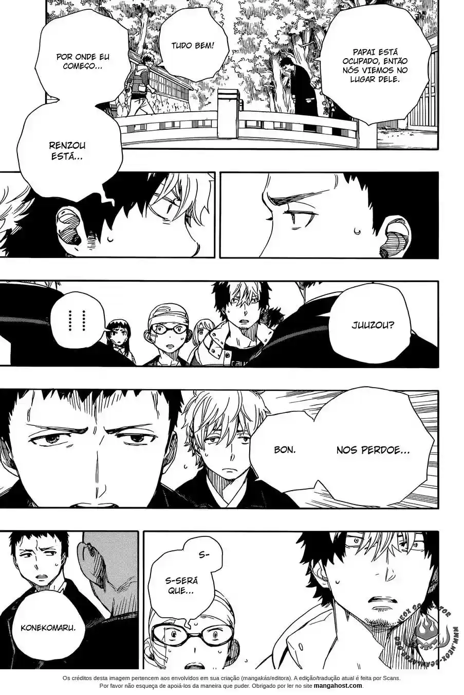 Read Blue Exorcist pt Manga Online