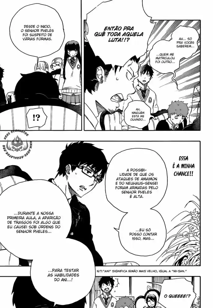 Read Blue Exorcist pt Manga Online