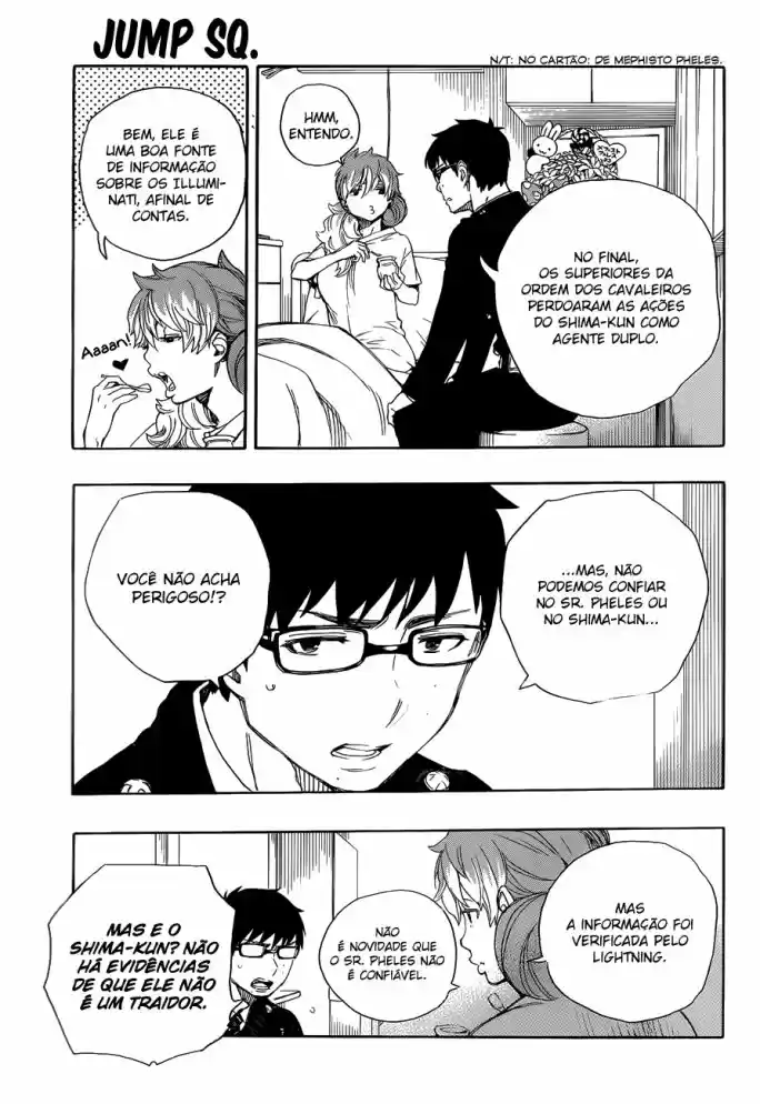 Read Blue Exorcist pt Manga Online