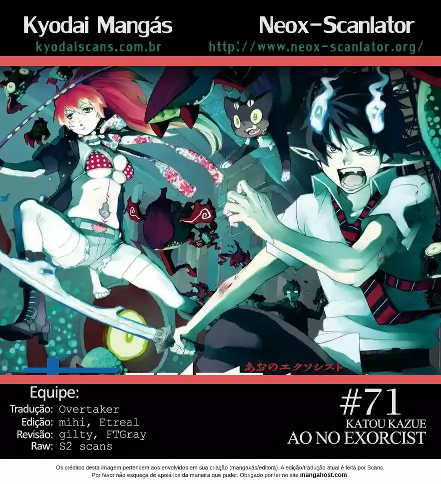 Read Blue Exorcist pt Manga Online