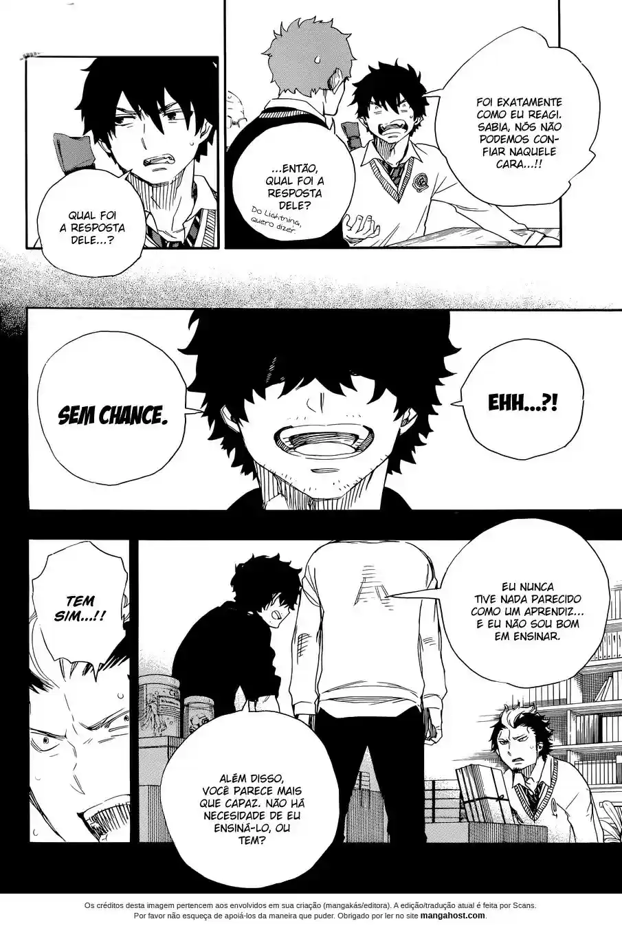 Read Blue Exorcist pt Manga Online