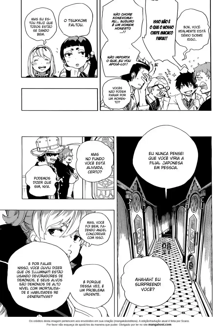 Read Blue Exorcist pt Manga Online