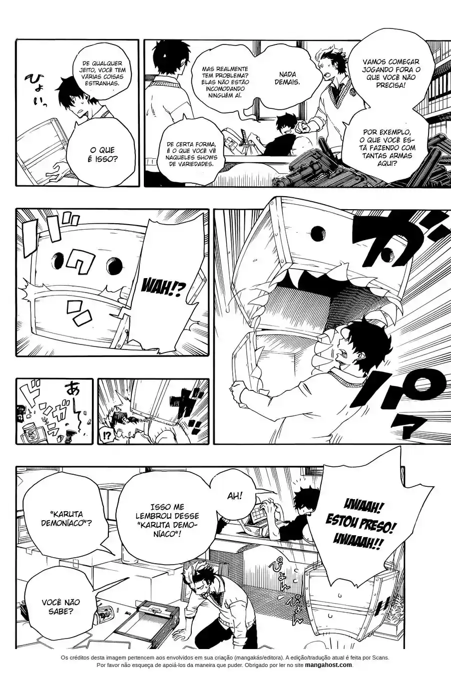 Read Blue Exorcist pt Manga Online