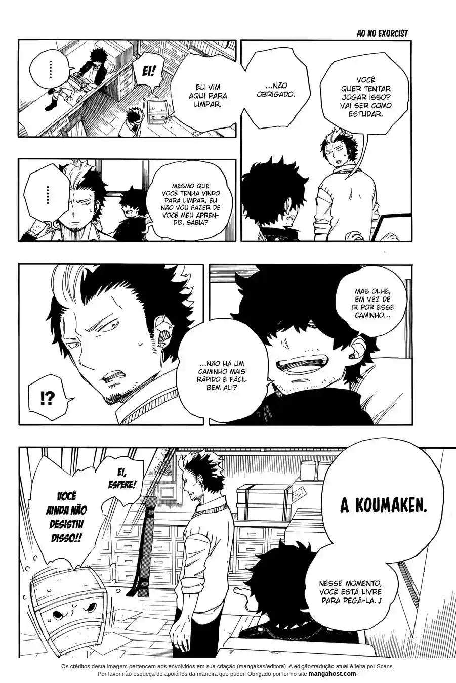 Read Blue Exorcist pt Manga Online